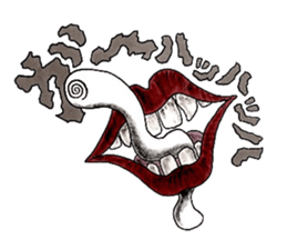 imitation sound play ~Shirokami like~ sticker #6404884