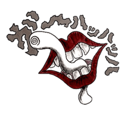 imitation sound play ~Shirokami like~ sticker #6404884