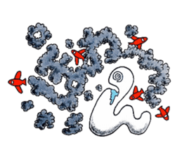 imitation sound play ~Shirokami like~ sticker #6404886