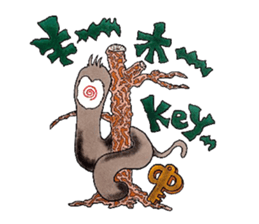 imitation sound play ~Shirokami like~ sticker #6404889