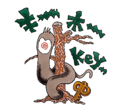 imitation sound play ~Shirokami like~ sticker #6404889