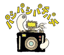 imitation sound play ~Shirokami like~ sticker #6404907