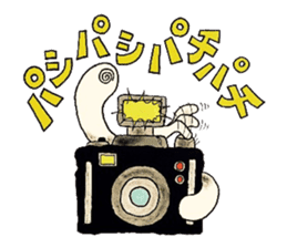 imitation sound play ~Shirokami like~ sticker #6404907