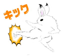 Japanese rabbit Usako sticker #6404967