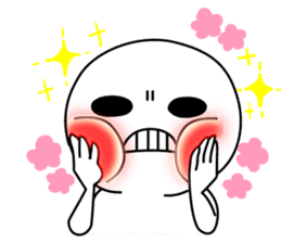 Always, this face. Transparent sticker #6405803