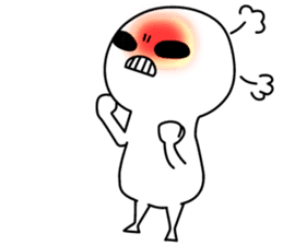 Always, this face. Transparent sticker #6405805