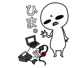 Always, this face. Transparent sticker #6405815