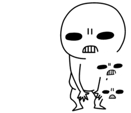 Always, this face. Transparent sticker #6405819