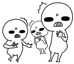 Always, this face. Transparent sticker #6405820