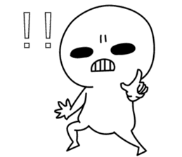 Always, this face. Transparent sticker #6405822