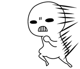 Always, this face. Transparent sticker #6405823