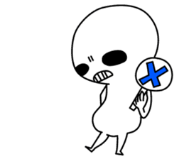 Always, this face. Transparent sticker #6405825