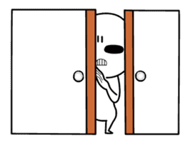 Always, this face. Transparent sticker #6405829