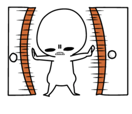 Always, this face. Transparent sticker #6405830