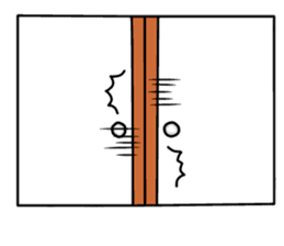 Always, this face. Transparent sticker #6405831