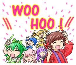 Japanese idol OTAKUS (English ver.) sticker #6406284