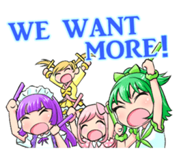 Japanese idol OTAKUS (English ver.) sticker #6406285