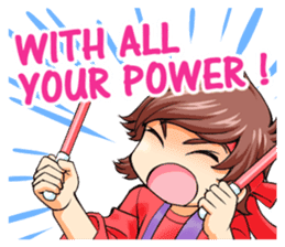 Japanese idol OTAKUS (English ver.) sticker #6406288