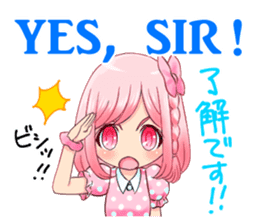 Japanese idol OTAKUS (English ver.) sticker #6406297