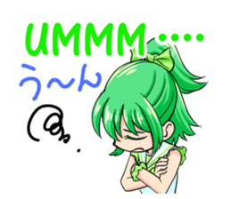 Japanese idol OTAKUS (English ver.) sticker #6406303