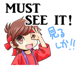 Japanese idol OTAKUS (English ver.) sticker #6406309