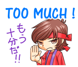 Japanese idol OTAKUS (English ver.) sticker #6406314