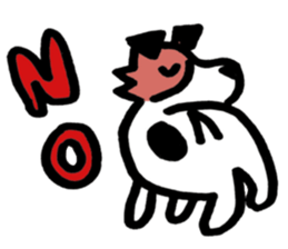 My Dog, Chance (Jack Russel Terrier) sticker #6407081