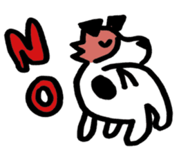 My Dog, Chance (Jack Russel Terrier) sticker #6407081