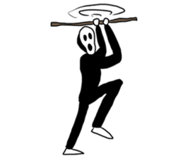 Paper bag Mask 2 sticker #6407562