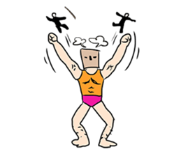 Paper bag Mask 2 sticker #6407567