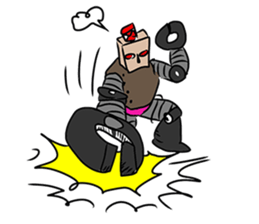 Paper bag Mask 2 sticker #6407573