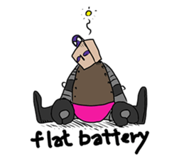 Paper bag Mask 2 sticker #6407574