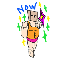 Paper bag Mask 2 sticker #6407576