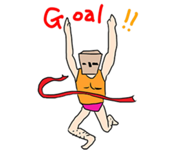 Paper bag Mask 2 sticker #6407586