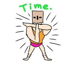 Paper bag Mask 2 sticker #6407587