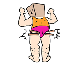 Paper bag Mask 2 sticker #6407593