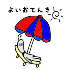 Hanabana Alien Hanako and Andrew sticker #6407763