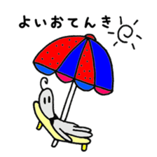 Hanabana Alien Hanako and Andrew sticker #6407763