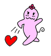 Hanabana Alien Hanako and Andrew sticker #6407775