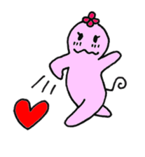 Hanabana Alien Hanako and Andrew sticker #6407775