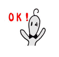 Hanabana Alien Hanako and Andrew sticker #6407778