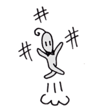 Hanabana Alien Hanako and Andrew sticker #6407781