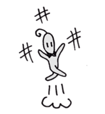 Hanabana Alien Hanako and Andrew sticker #6407781