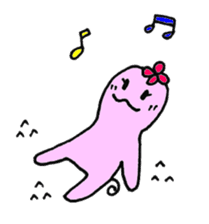 Hanabana Alien Hanako and Andrew sticker #6407782