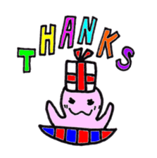 Hanabana Alien Hanako and Andrew sticker #6407798