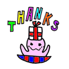 Hanabana Alien Hanako and Andrew sticker #6407798