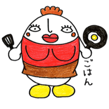 Egg family sticker #6407841