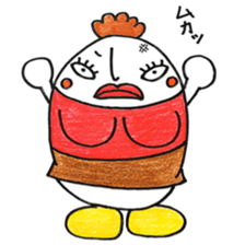 Egg family sticker #6407842