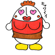 Egg family sticker #6407851