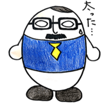 Egg family sticker #6407876